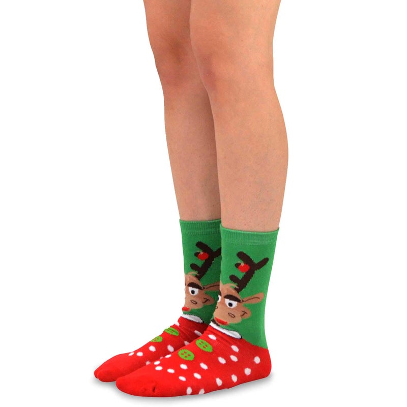 TeeHee Socks TeeHee Christmas Holiday 12-Pack Gift Socks for Women with Gift Box (Holiday-C) - Image 5